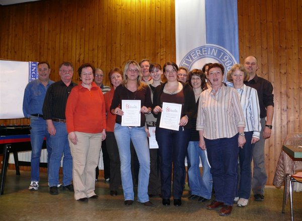 Jahreshauptversammlung 2008 beim Sportverein Illingen