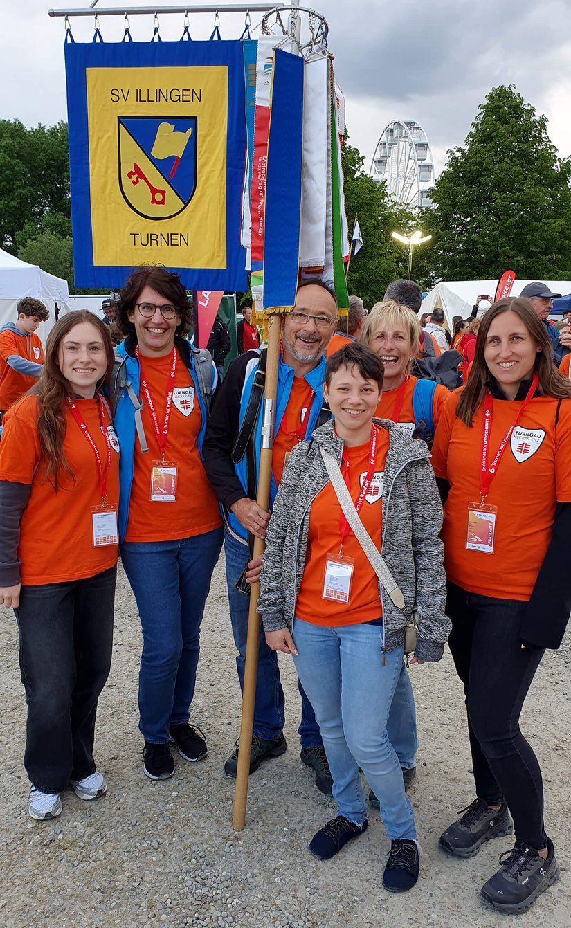 Illinger Turnabteilung beim Landesturnfest 2026