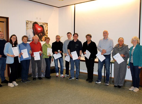 Geehrte Mitglieder auf der Hauptversammlung 2026 des SV Illingen 1906