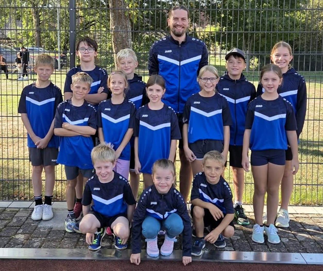 Leichtathletik-Jugend des SV Illingen beim 27. Schützinger Herbstsporttag am 27. September 2026