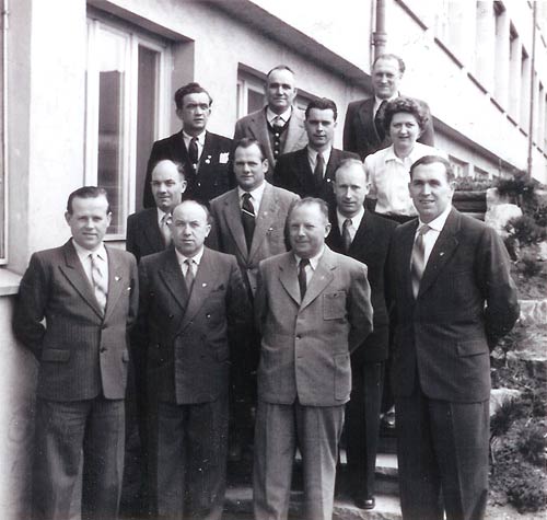 Vorstandschaft des TSV Illingen 1956