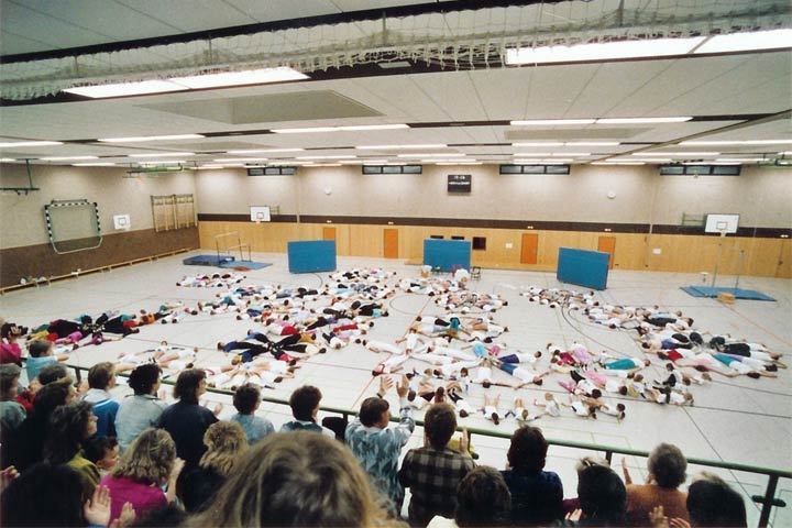Einweihung Stromberg-Sporthalle 1988