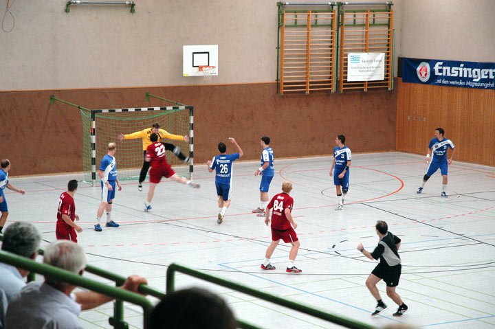 Handballspiel beim Sportwochenende in Illingen Handballspiel beim Sportwochenende in Illingen