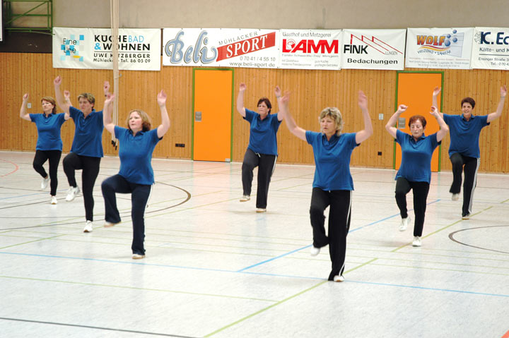 Abteilung Fitness+Gesundheit beim Sportwochenende in Illingen